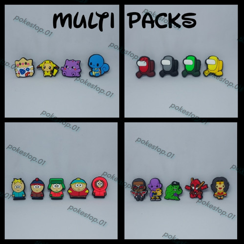 Shoe charm packs muilti - charm,