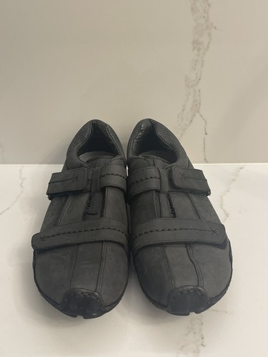 Black wax leather french - wax,