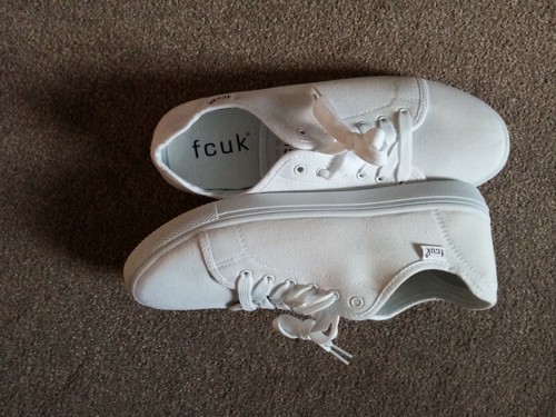 Unisex branded fcuk white - branded,