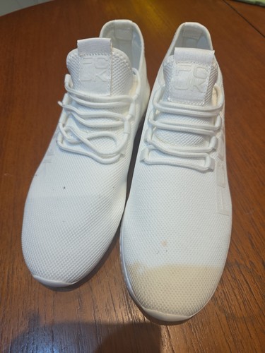 Fcuk mens white trainers - fcuk,